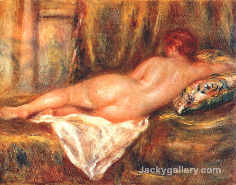 Reclining Nude by Pierre Auguste Renoir paintings reproduction